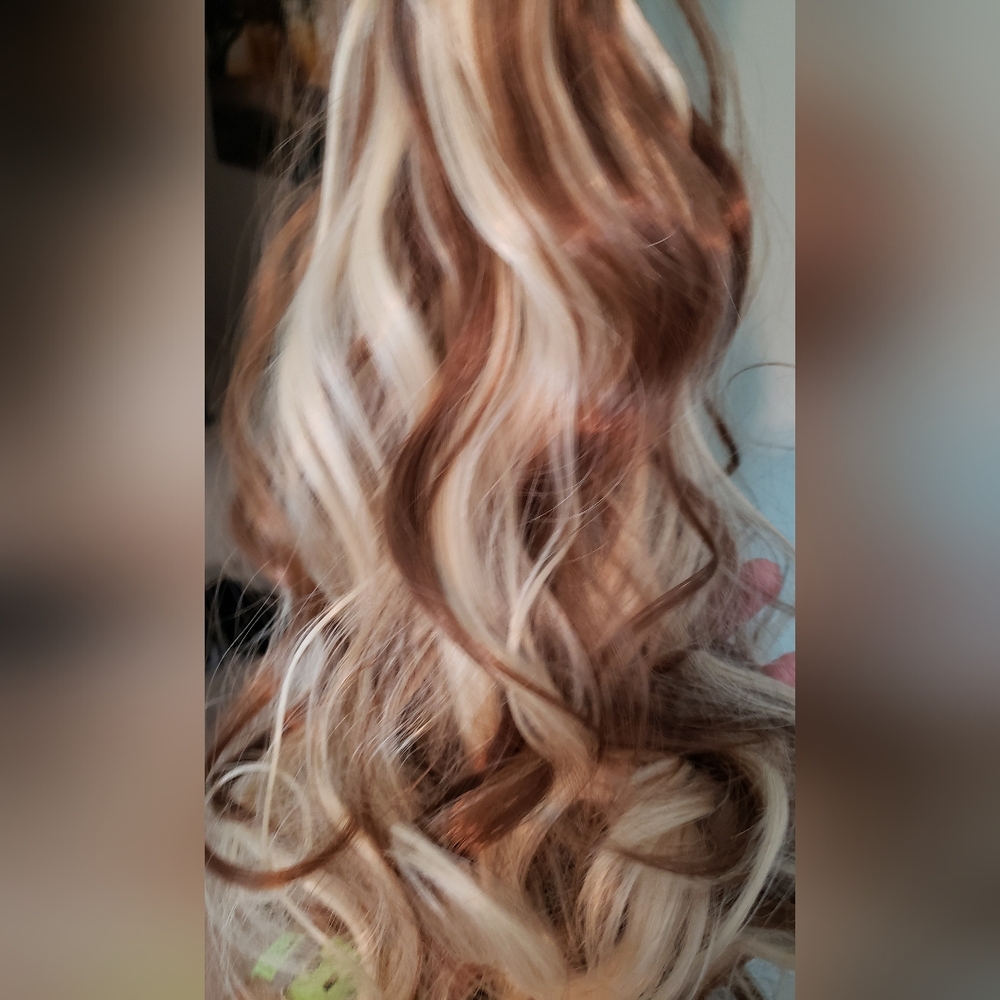 Glamorous Long Wavy Ponytail Claw Clip-in Hair Extension Approx. 22"